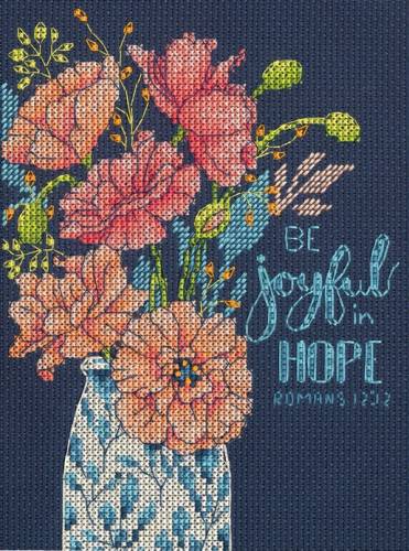 Набор для вышивки крестиком Joyful Floral Dimensions 70-65221