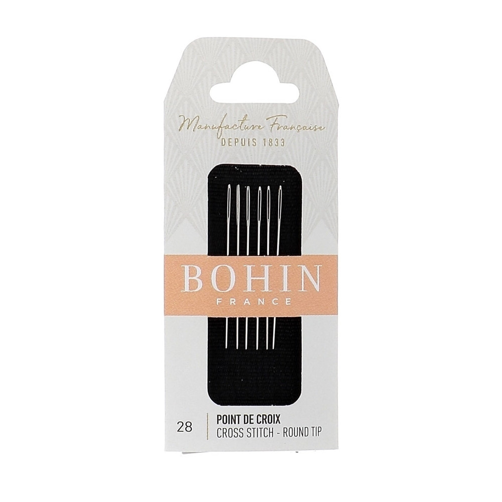 Bohin Cross Stitch Needles Size 28 (00870) Bohin Cross Stitch Needles Size 28 (00870)