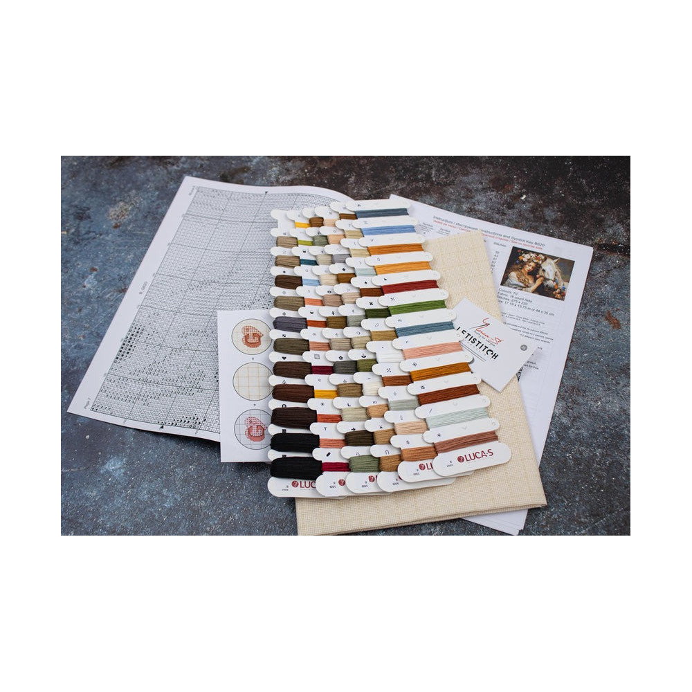 Cross Stitch Kit Luca-S GOLD - The Flower Fairy, B620