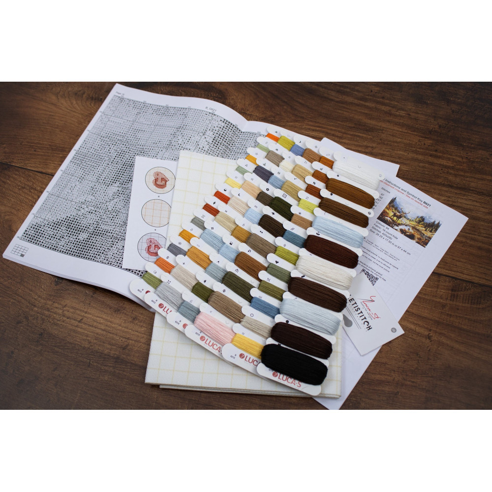 Cross Stitch Kit Luca-S GOLD - The Greatness of Nature, B621