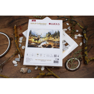 Cross Stitch Kit Luca-S GOLD - The Greatness of Nature, B621