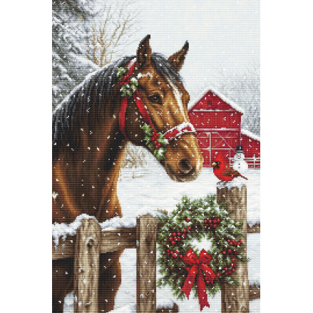 Cross Stitch Kit Luca-S GOLD - Holiday Magic, B710
