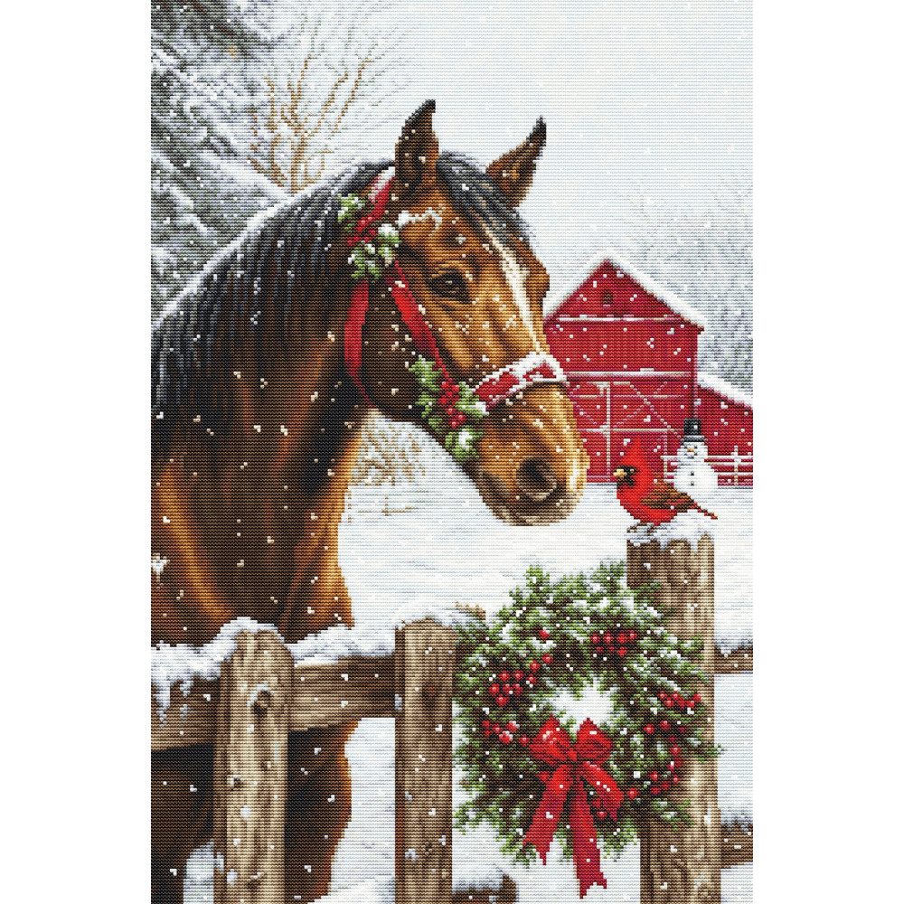 Cross Stitch Kit Luca-S GOLD - Holiday Magic, B710
