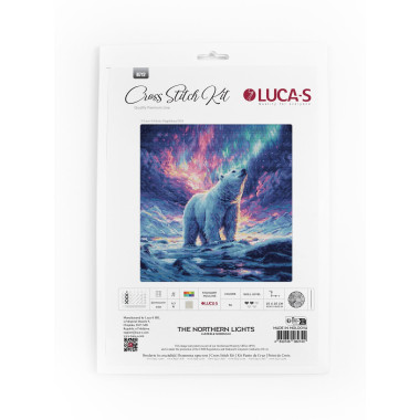Cross Stitch Kit Luca-S - The Northern Lights, B712 NEW