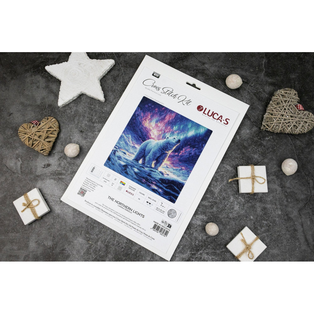 Cross Stitch Kit Luca-S - The Northern Lights, B712 NEW