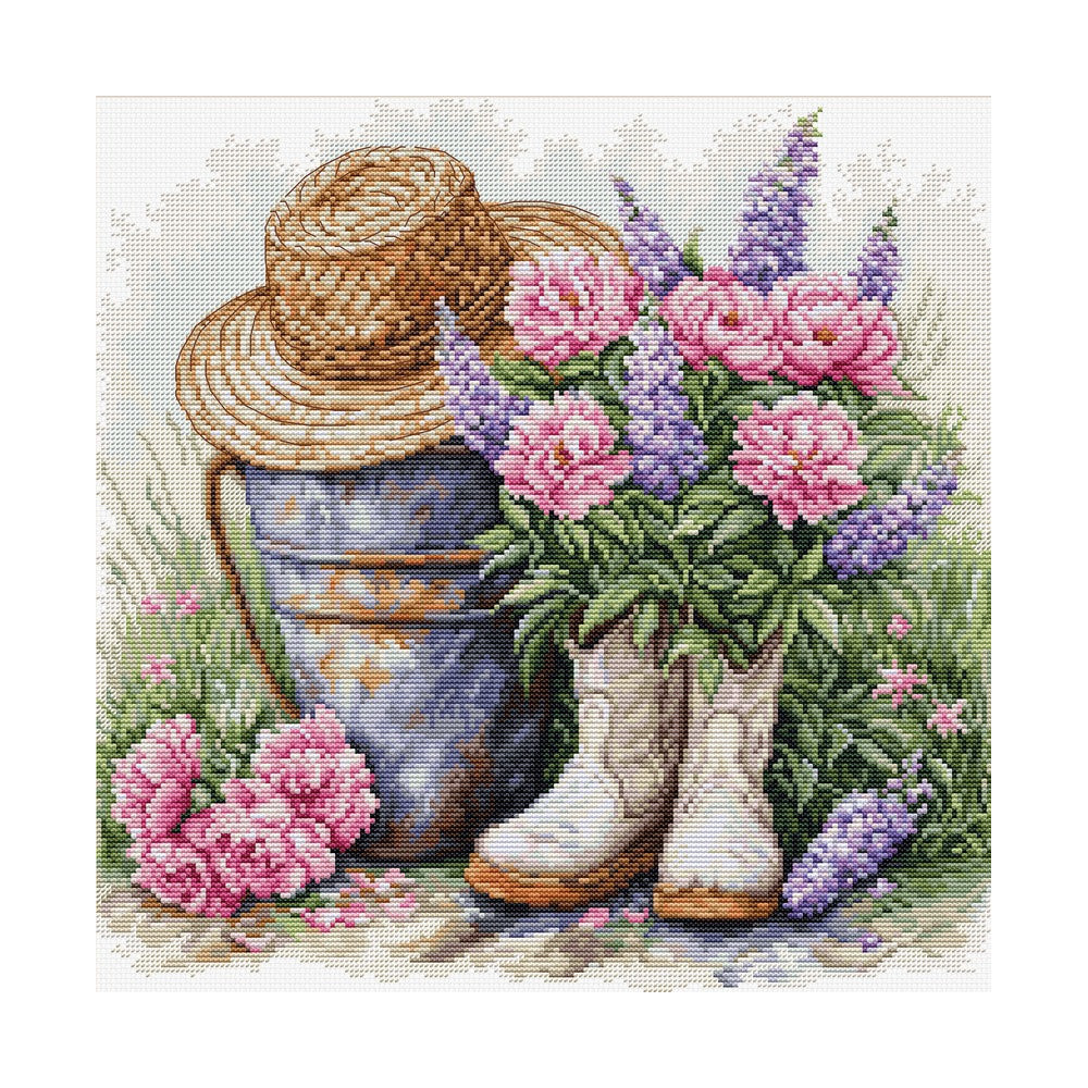 Cross Stitch Kit Luca-S - Garden Decor, B7036