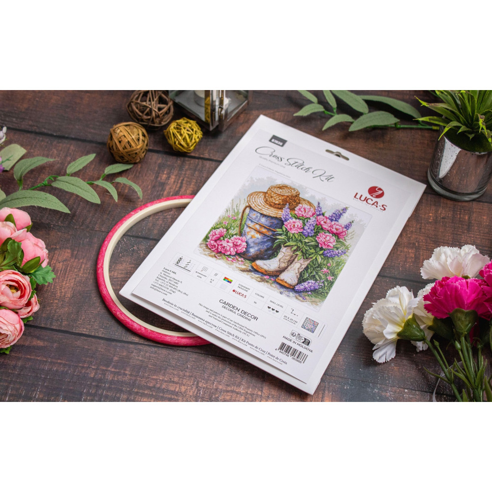 Cross Stitch Kit Luca-S - Garden Decor, B7036