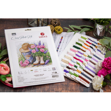 Cross Stitch Kit Luca-S - Garden Decor, B7036