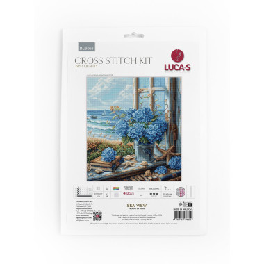 Cross Stitch Kit Luca-S - Sea View , BU5065