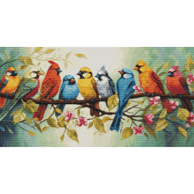 Cross Stitch Kit Luca-S - The Song of the Birds , BU5062