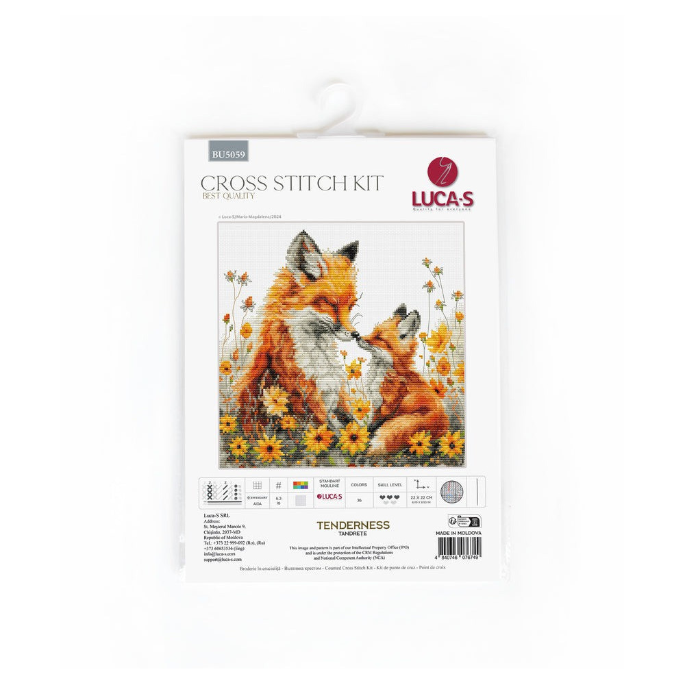 Cross Stitch Kit Luca-S - Tenderness, BU5059