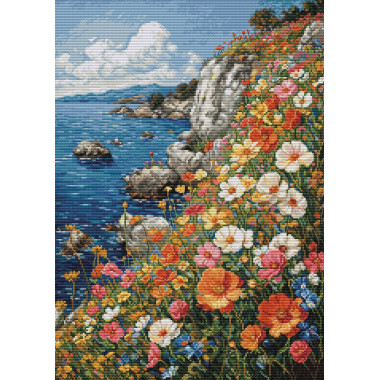 Cross Stitch Kit Luca-S - Summer perfume, BU5054