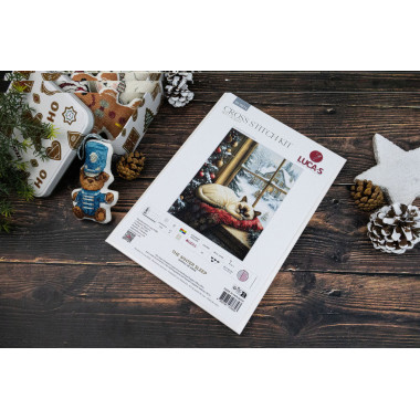Cross Stitch Kit Luca-S - The Winter Sleep, BU5074