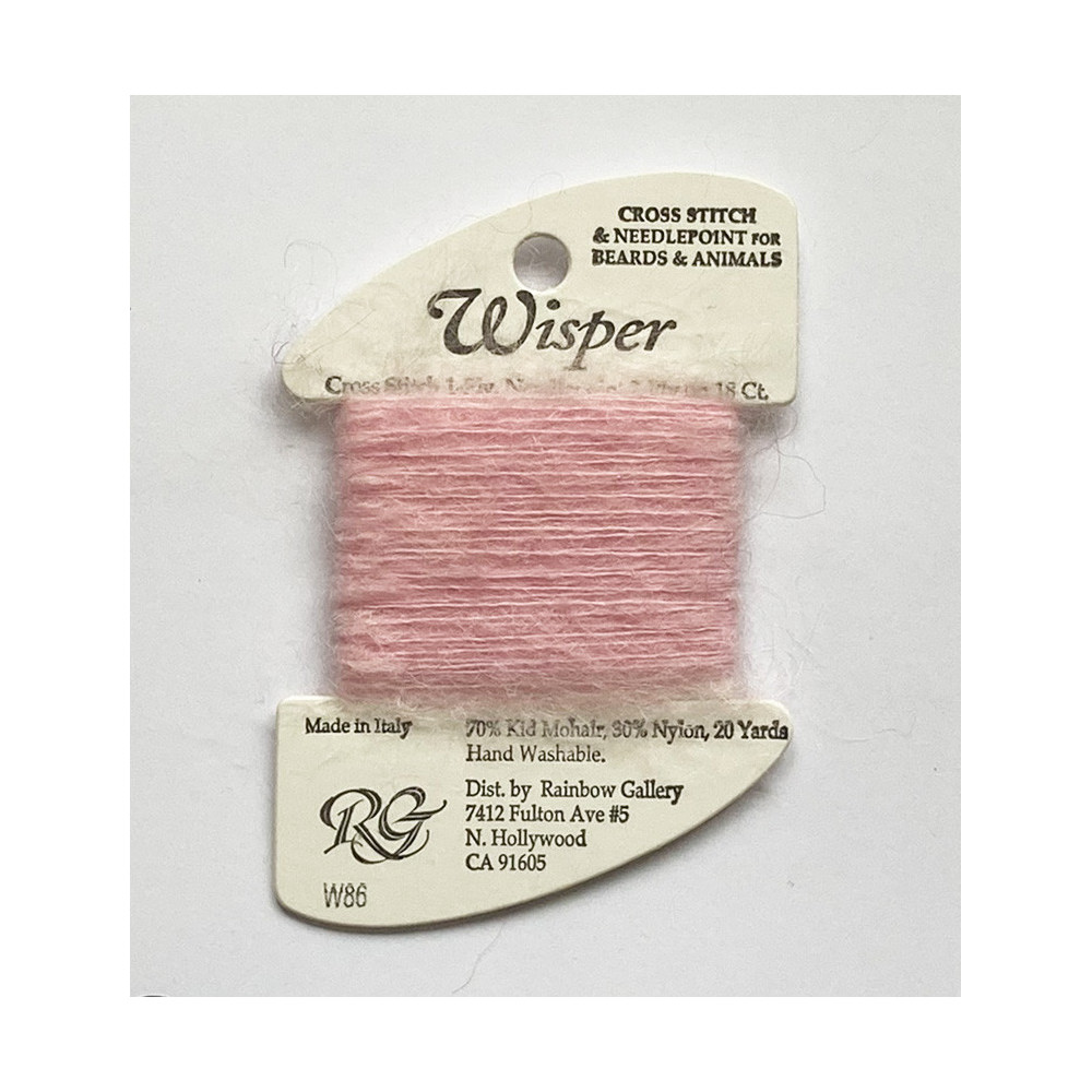 Thread Wisper Rainbow Gallery W86, pink Thread Wisper Rainbow Gallery W86, pink