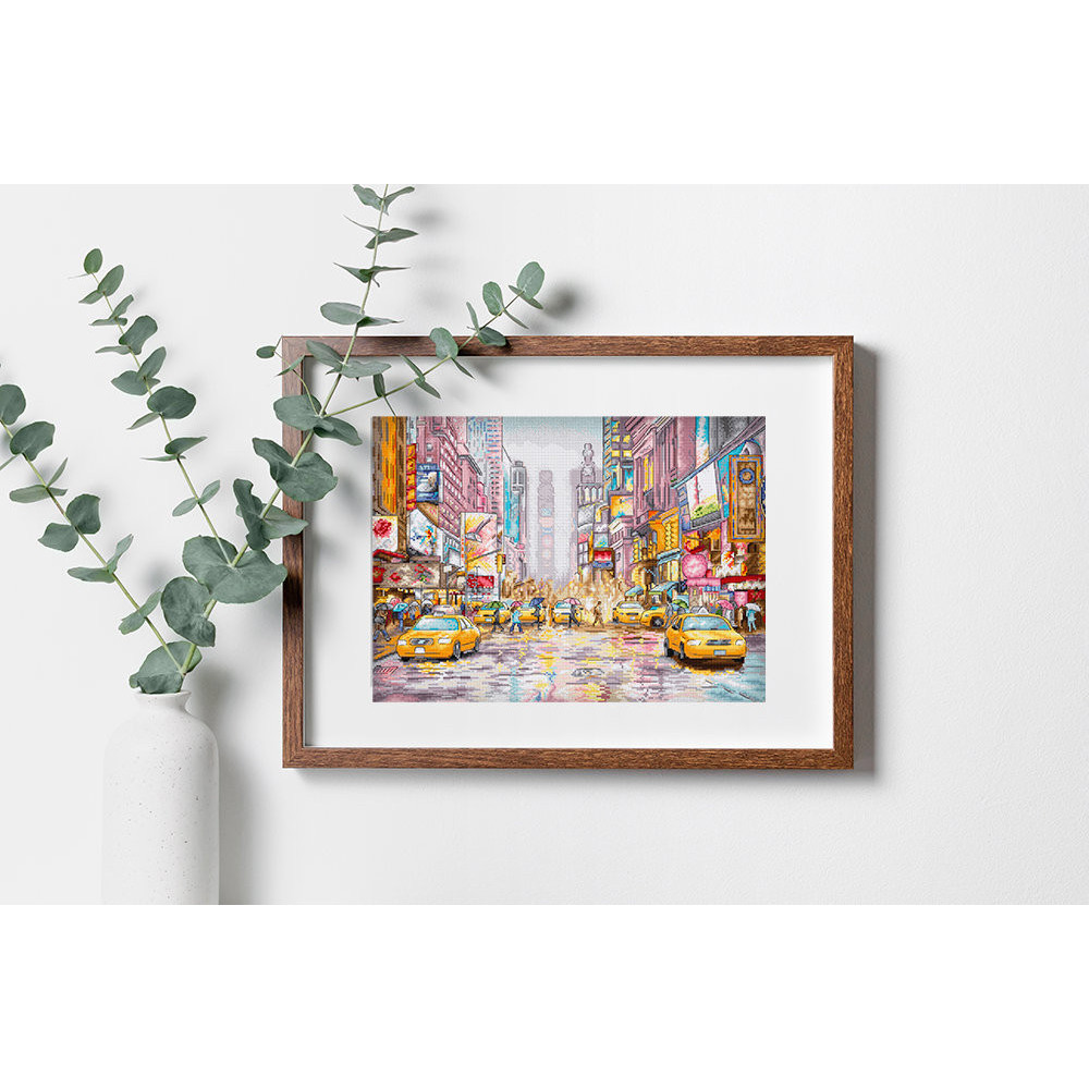 New York times square Cross Stitch kit LETISTITCH, L8222