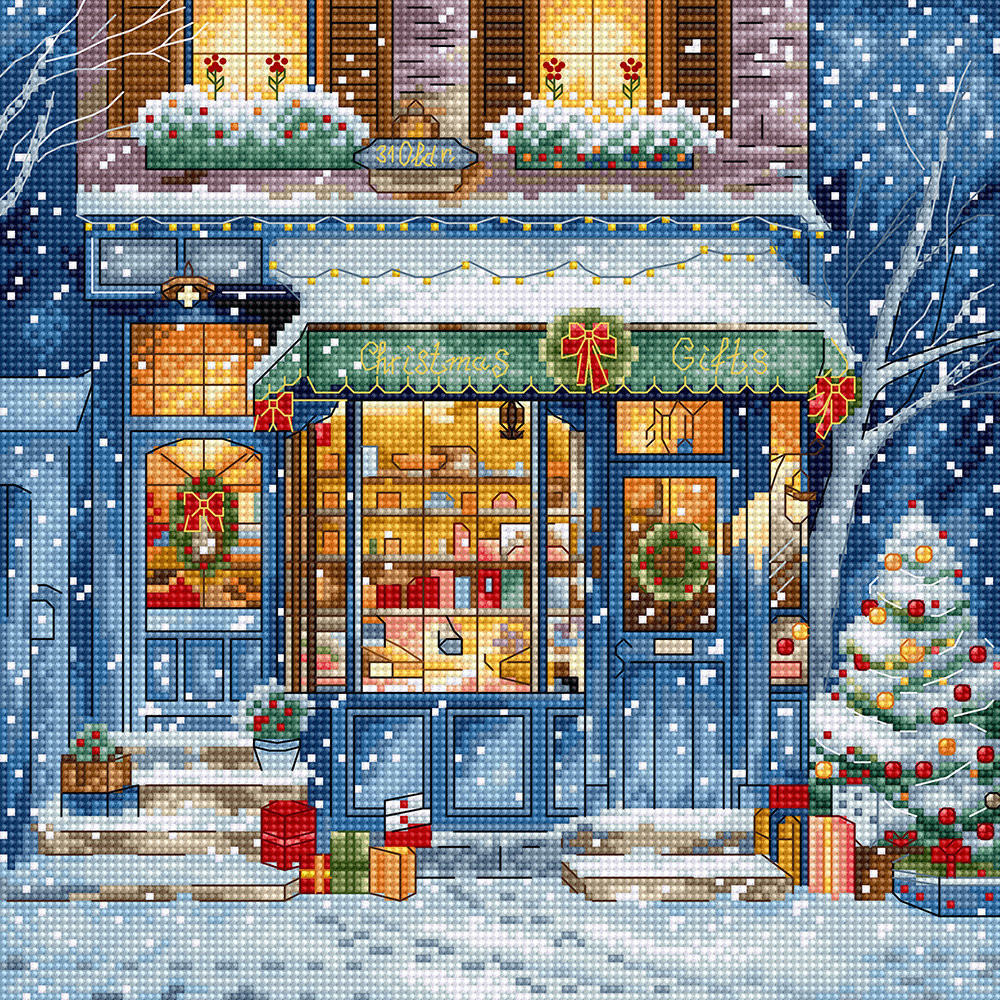 Cross-Stitch Kit LETISTITCH, L8109 Christmas Gifts Shop