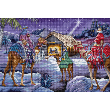 Cross-Stitch Kit Three Kings, LETISTITCH L8108