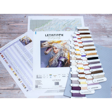 Cross-Stitch Kit  The Bond, LETISTITCH L8107