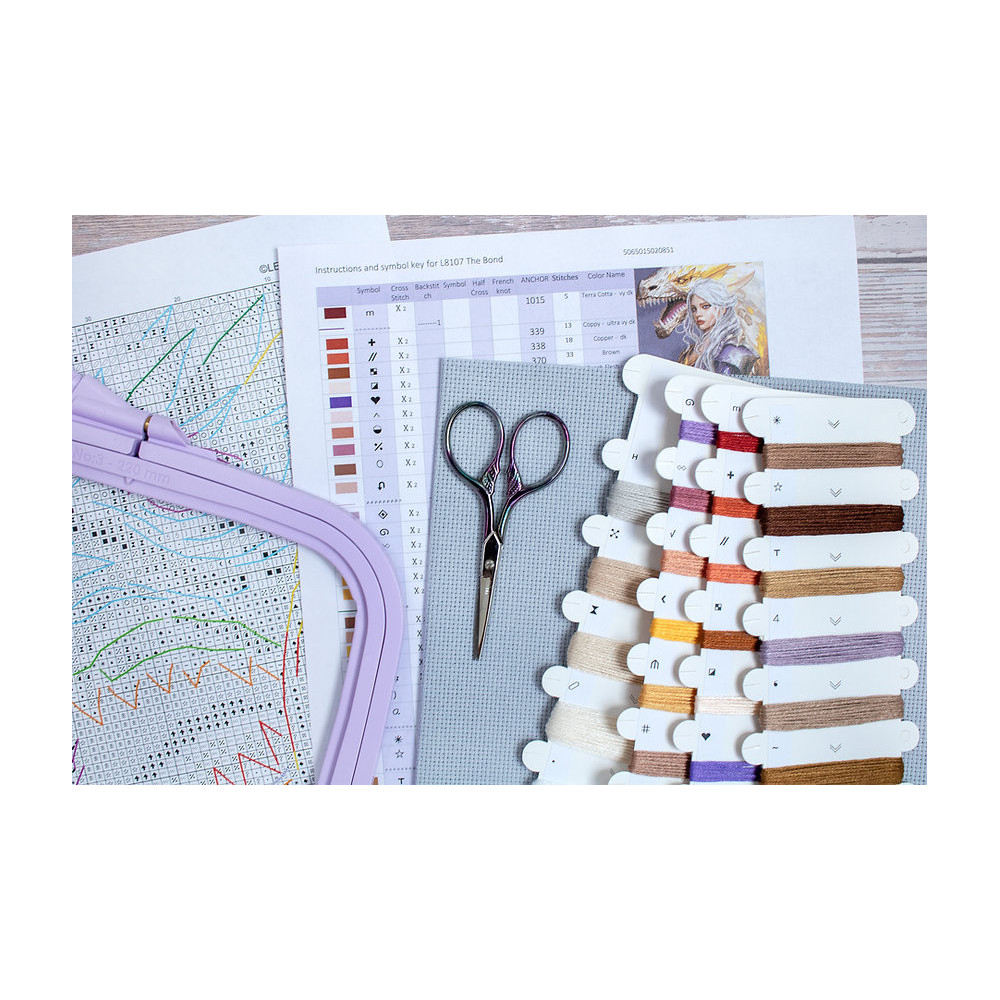 Cross-Stitch Kit  The Bond, LETISTITCH L8107