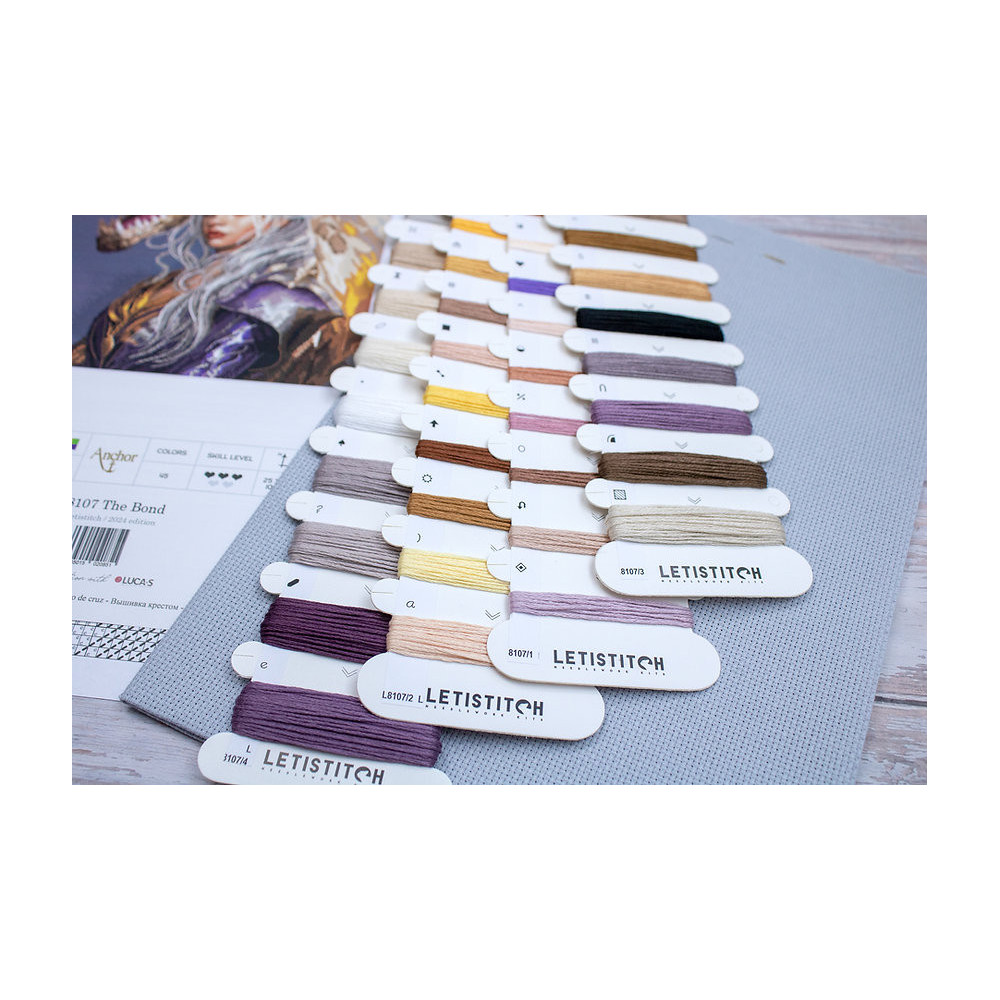 Cross-Stitch Kit  The Bond, LETISTITCH L8107