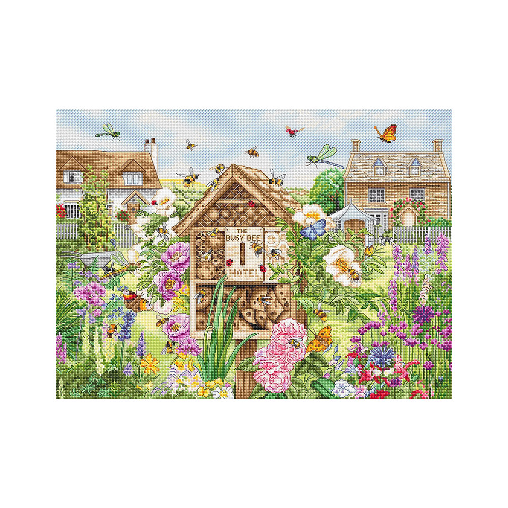 Cross-Stitch Kit Busy Bee Hotel, LETISTITCH L8104