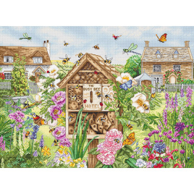 Cross-Stitch Kit Busy Bee Hotel, LETISTITCH L8104