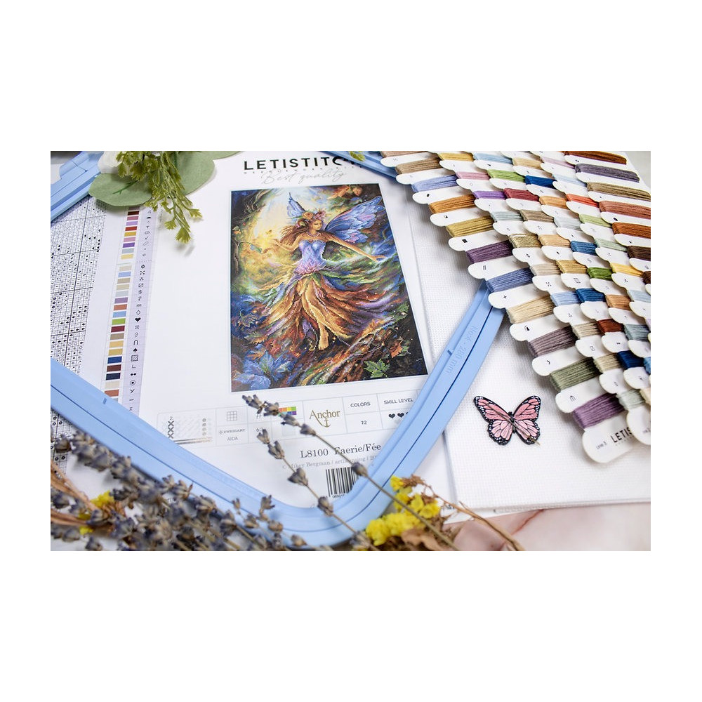 Набір для вишивання хрестиком Фея, LETISTITCH L8100