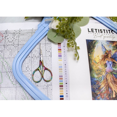 Набір для вишивання хрестиком Фея, LETISTITCH L8100