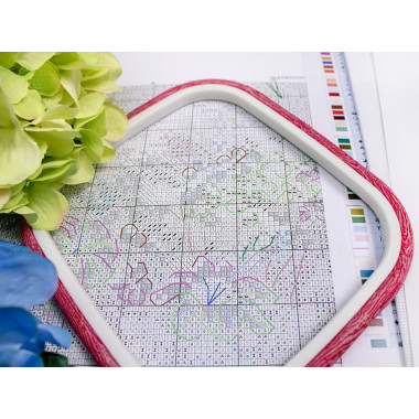 Набір для вишивання хрестиком Райське містечко, LETISTITCH L8099