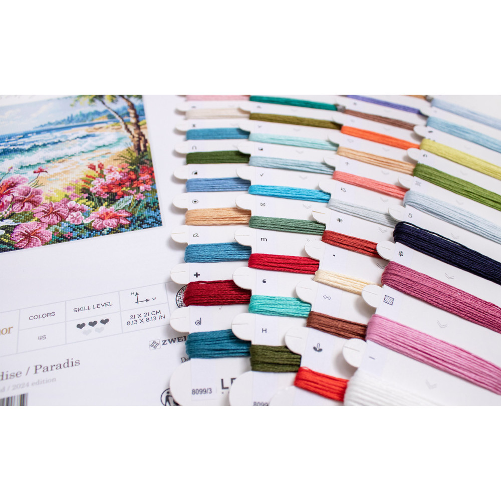 Cross Stitch Kit L8099 Paradise / Paradis LETISTITCH