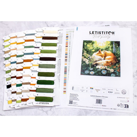 Maia Clifftop Poppies Anchor APC940 Cross Stitch Kit