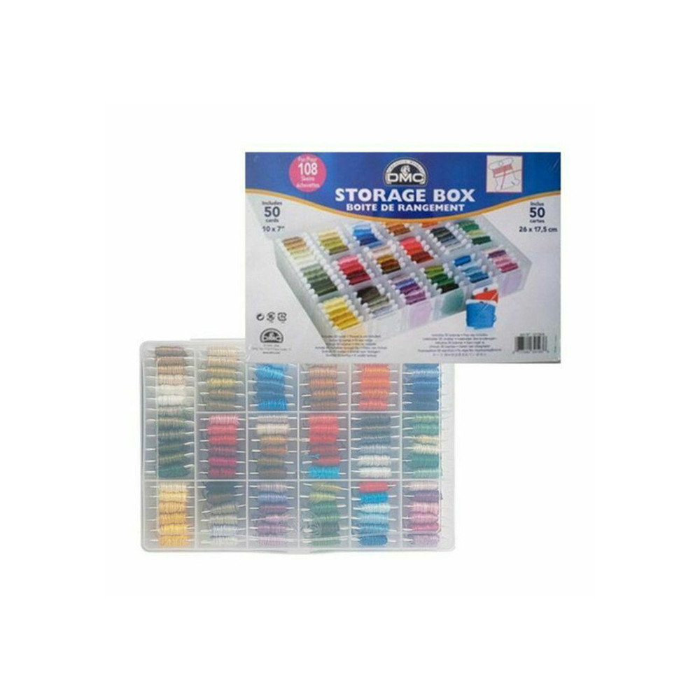 Box - organizer for storing floss DMC 6118/6