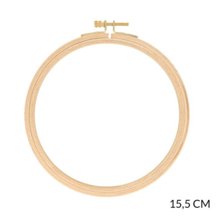 Wooden embroidery hoop 155 mm DMC MK0025