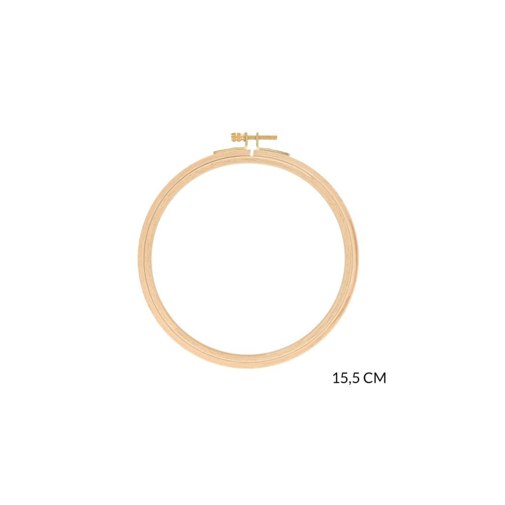 Wooden embroidery hoop 155 mm DMC MK0025 Wooden embroidery hoop 155 mm DMC MK0025