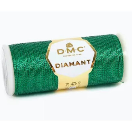 D699 Metallic Thread Spool DMC Diamant Green