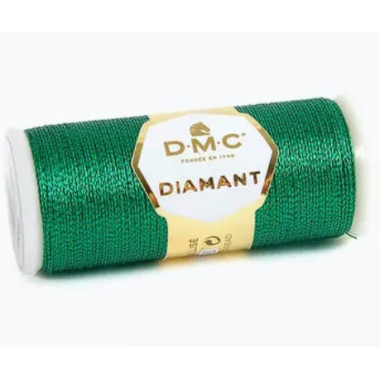 D699 Metallic Thread Spool DMC Diamant Green