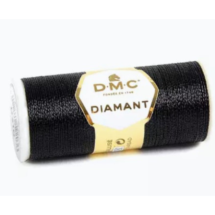 D310 Metallic Thread Spool DMC Diamant Black