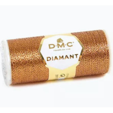 D301 нитка металлик DMC Diamant, Медный