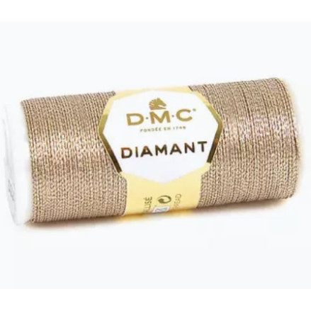 D225 нитка металік DMC Diamant,  Рожеве Золото