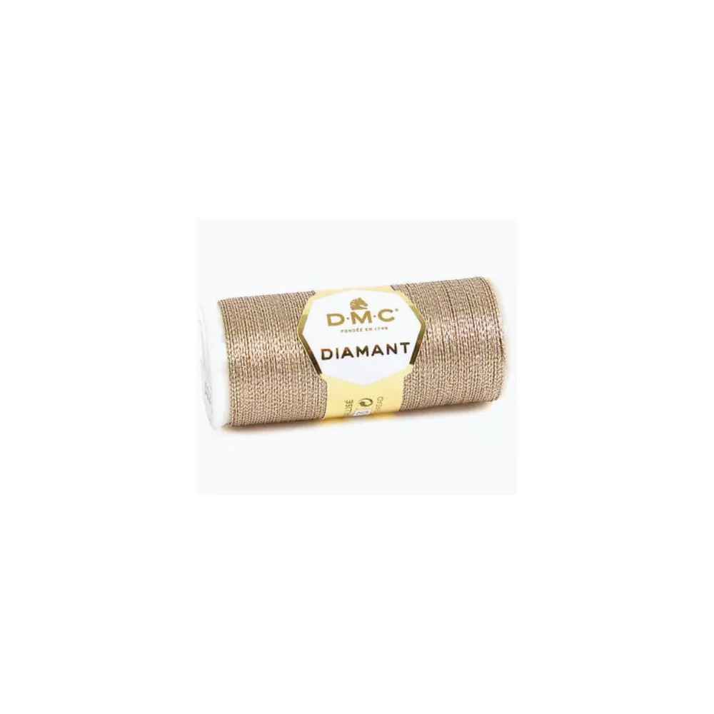 D225 Metallic Thread Spool DMC Diamant Rose Gold D225 Metallic Thread Spool DMC Diamant Rose Gold