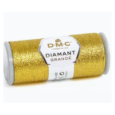 G3852 Metallic Thread Spool DMC Diamant Grande Dark Gold