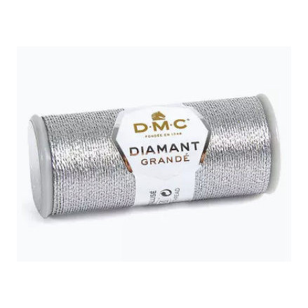 G415 Metallic Thread Spool DMC Diamant Grande Dark Silver
