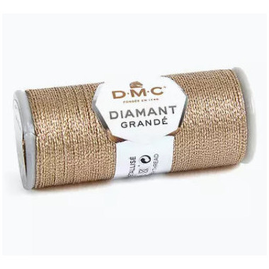 G225 Metallic Thread Spool DMC Diamant Grande Old Rose