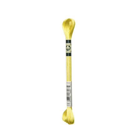 S307 DMC Satin Floss, Lemon