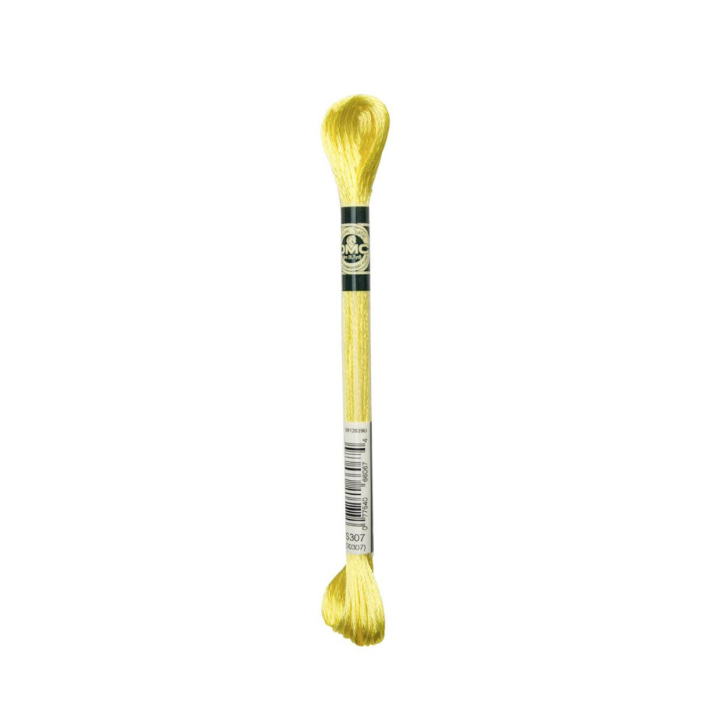 S307 DMC Satin Floss, Lemon