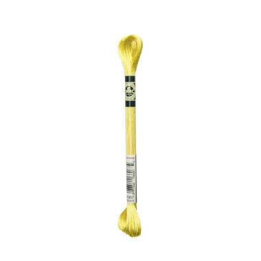 S307 DMC Satin Floss, Lemon