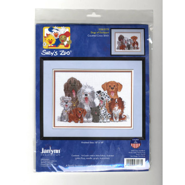 Janlynn/Suzy's Zoo Набір для вишивання рахунковий хрестик 15"X10", 38-0178