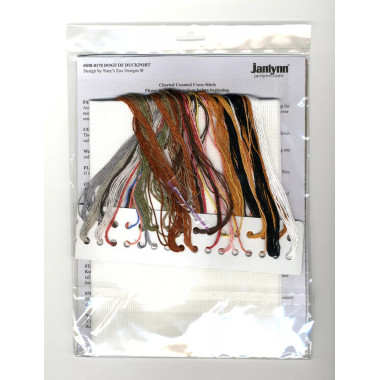 Janlynn/Suzy's Zoo Counted Cross Stitch Kit 15"X10", 38-0178