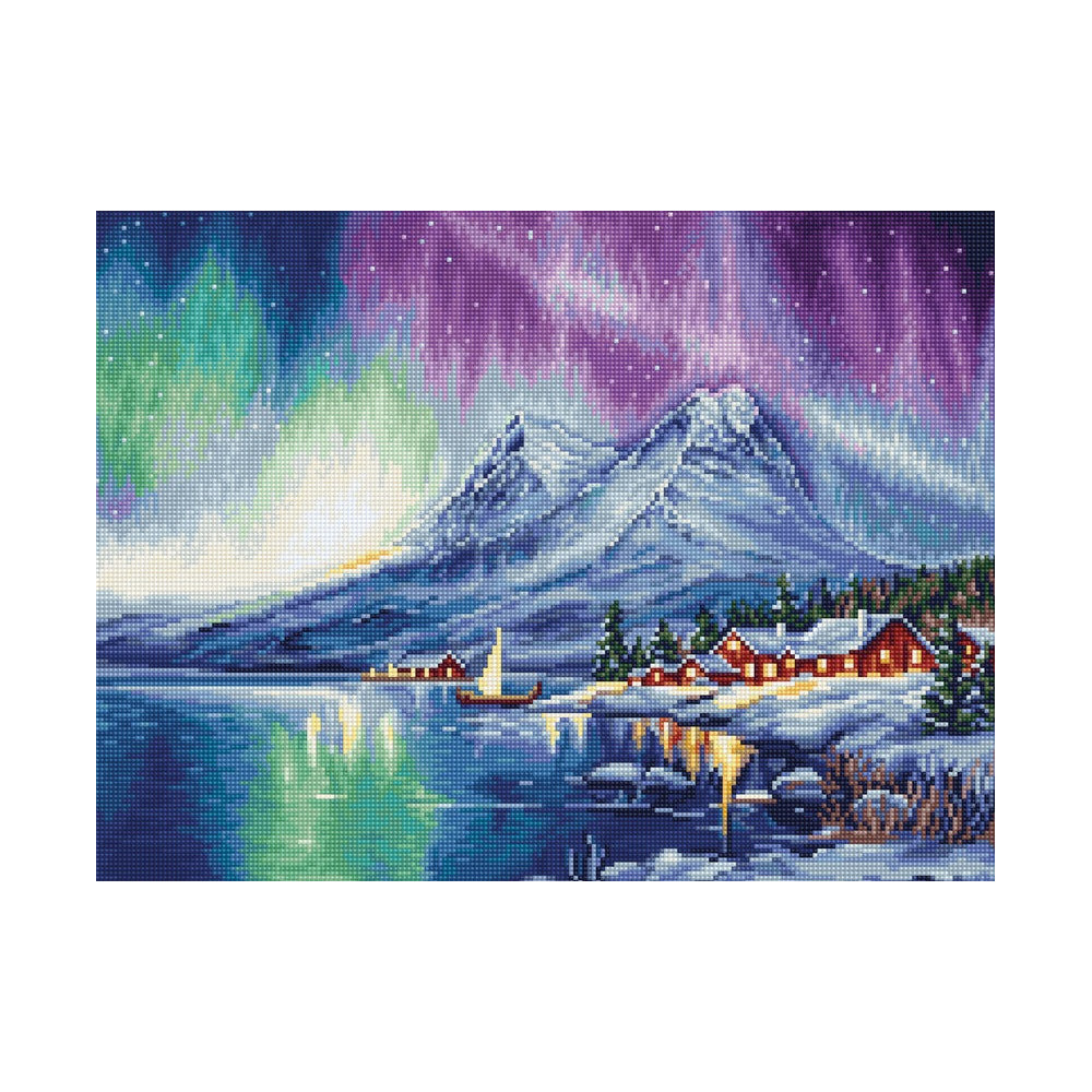 Cross Stitch Kit Luca-S - Northern Lights, B705