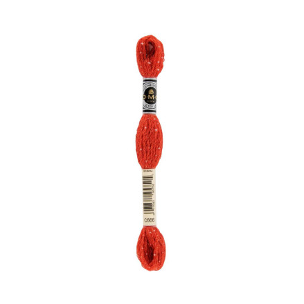 С666 Muline DMC Etoile Bright Red